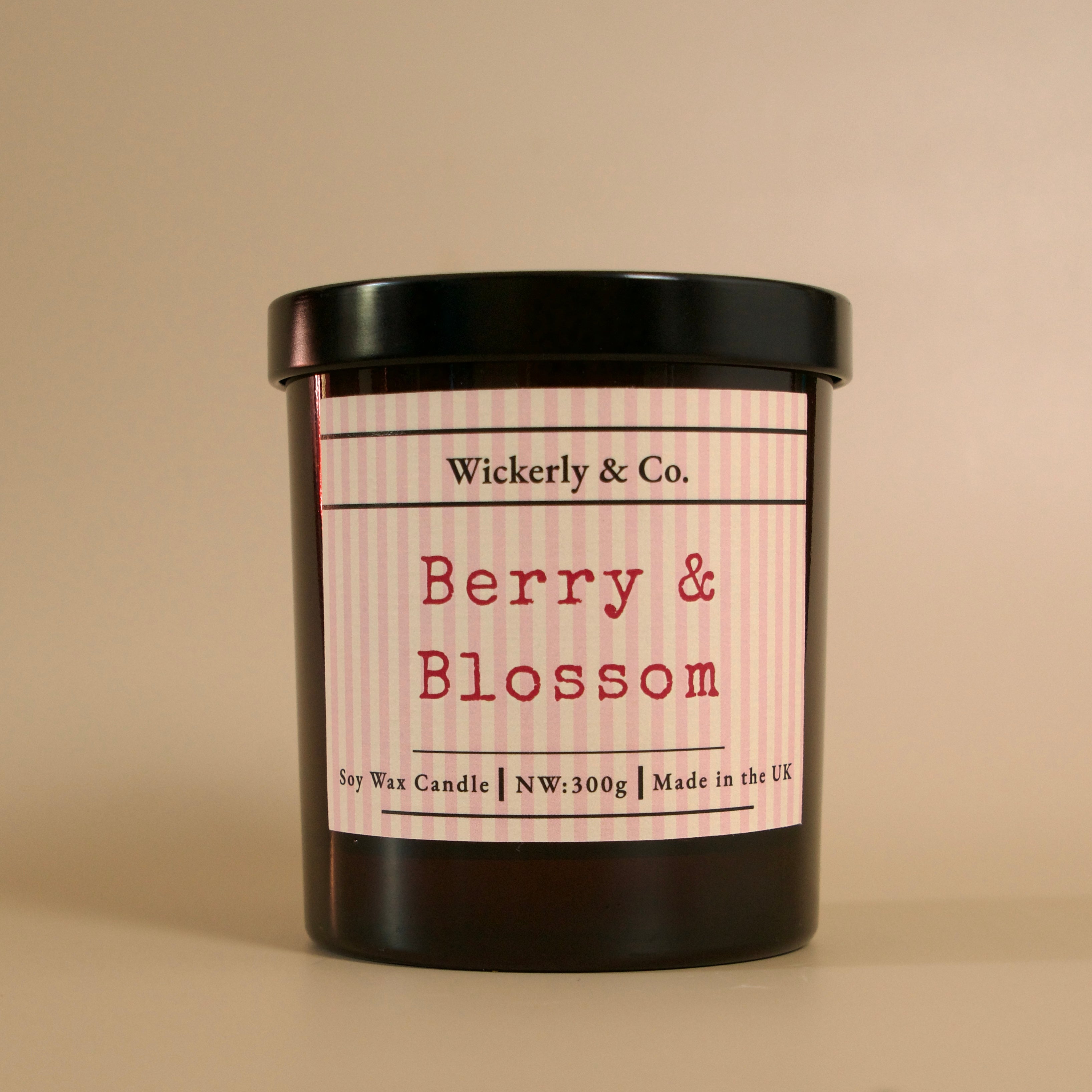 Berry and Blossom Soy Candle