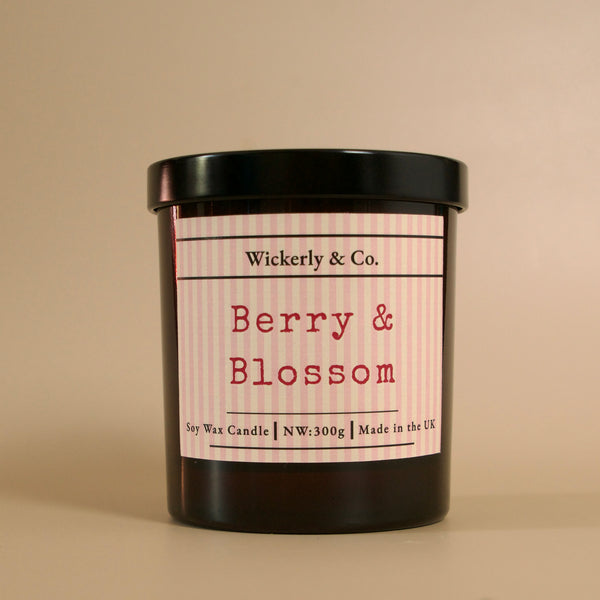Berry and Blossom Soy Candle