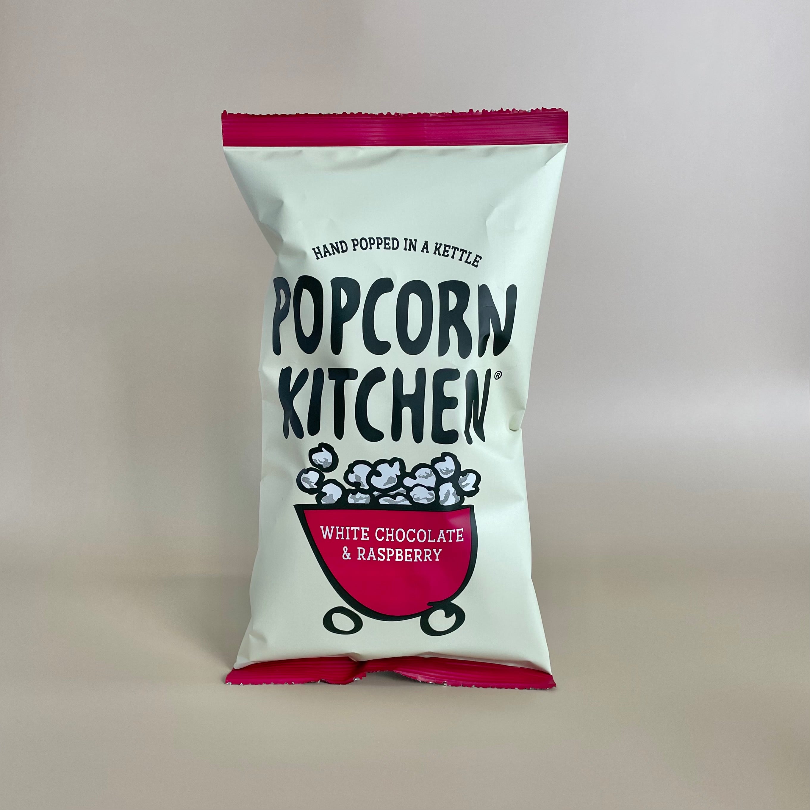 White Chocolate and Raspberry Popcorn
